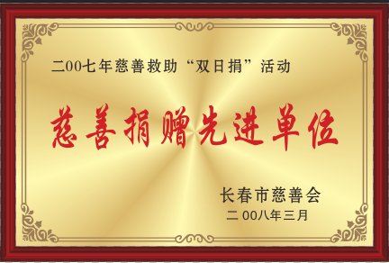 2007年慈善救助“双日捐”运动